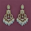 Indo Western Classic Earring with Mehndi Plating