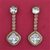Indo Western Delicate Earring with Mehndi Plating