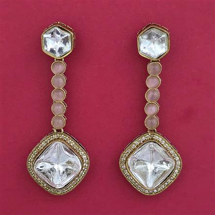 Indo Western Delicate Earring with Mehndi Plating