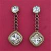 Indo Western Delicate Earring with Mehndi Plating