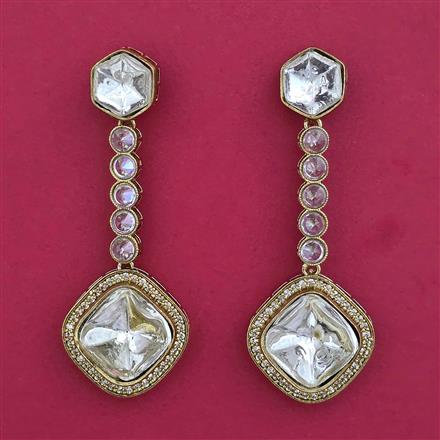 Indo Western Delicate Earring with Mehndi Plating