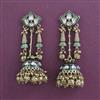 Indo Western Jhumki with Mehndi Plating