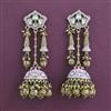Indo Western Jhumki with Mehndi Plating