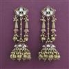 Indo Western Jhumki with Mehndi Plating