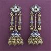 Indo Western Jhumki with Mehndi Plating