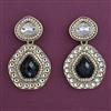 Indo Western Classic Earring with Mehndi Plating
