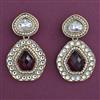 Indo Western Classic Earring with Mehndi Plating