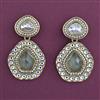 Indo Western Classic Earring with Mehndi Plating