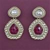 Indo Western Classic Earring with Mehndi Plating
