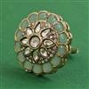 Indo Western Adjustable Ring With Mehndi Plating