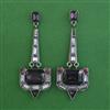 Indo Western Long Earring with Black Plating