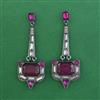 Indo Western Long Earring with Black Plating