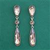 Indo Western Classic Earring with Mehndi Plating