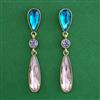 Indo Western Classic Earring with Mehndi Plating