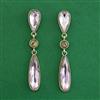Indo Western Classic Earring with Mehndi Plating