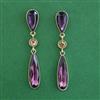 Indo Western Classic Earring with Mehndi Plating