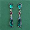 Indo Western Classic Earring with Mehndi Plating