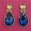 Indo Western Classic Earring with Mehndi Plating