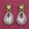 Indo Western Classic Earring with Mehndi Plating
