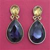Indo Western Classic Earring with Mehndi Plating