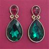 Indo Western Classic Earring with Mehndi Plating