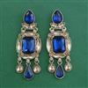 Indo Western Classic Earring with Mehndi Plating