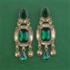 Indo Western Classic Earring with Mehndi Plating
