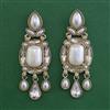Indo Western Classic Earring with Mehndi Plating