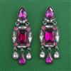 Indo Western Classic Earring with Black Plating
