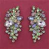 Indo Western Classic Earring with Mehndi Plating
