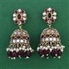 Indo Western Jhumki with Mehndi Plating