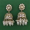 Indo Western Jhumki with Mehndi Plating