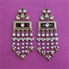 Indo Western Pearl Earring with Mehndi Plating