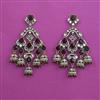 Indo Western Jhumki with Mehndi Plating