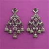 Indo Western Jhumki with Mehndi Plating