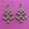 Indo Western Jhumki with Mehndi Plating