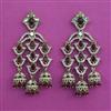 Indo Western Jhumki with Mehndi Plating