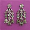 Indo Western Jhumki with Mehndi Plating