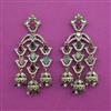 Indo Western Jhumki with Mehndi Plating