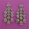 Indo Western Jhumki with Mehndi Plating