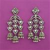 Indo Western Jhumki with Mehndi Plating