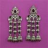 Indo Western Jhumki with Mehndi Plating
