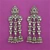Indo Western Jhumki with Mehndi Plating