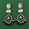 Indo Western Pearl Earring with Mehndi Plating