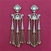 Indo Western Birds Earring with Mehndi Plating
