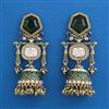 Indo Western Jhumki with Mehndi Plating