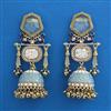 Indo Western Jhumki with Mehndi Plating