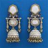 Indo Western Jhumki with Mehndi Plating