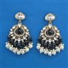 Indo Western Pearl Earring with Mehndi Plating