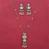 Indo Western Birds Pendant Set with Mehndi Plating